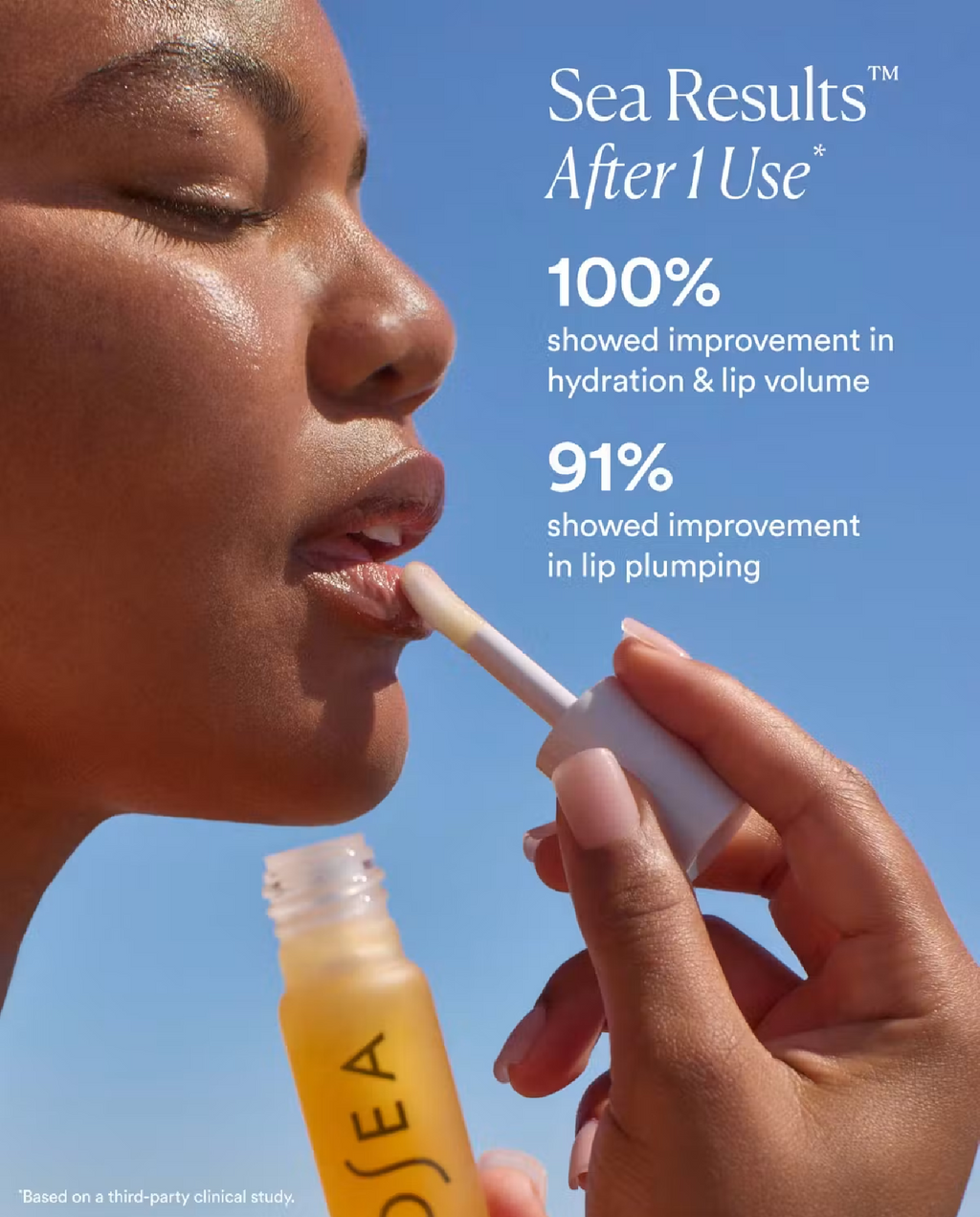 OSEA Osea Hyaluronic Lip Oil Booster, 0.41 oz, alternate view
