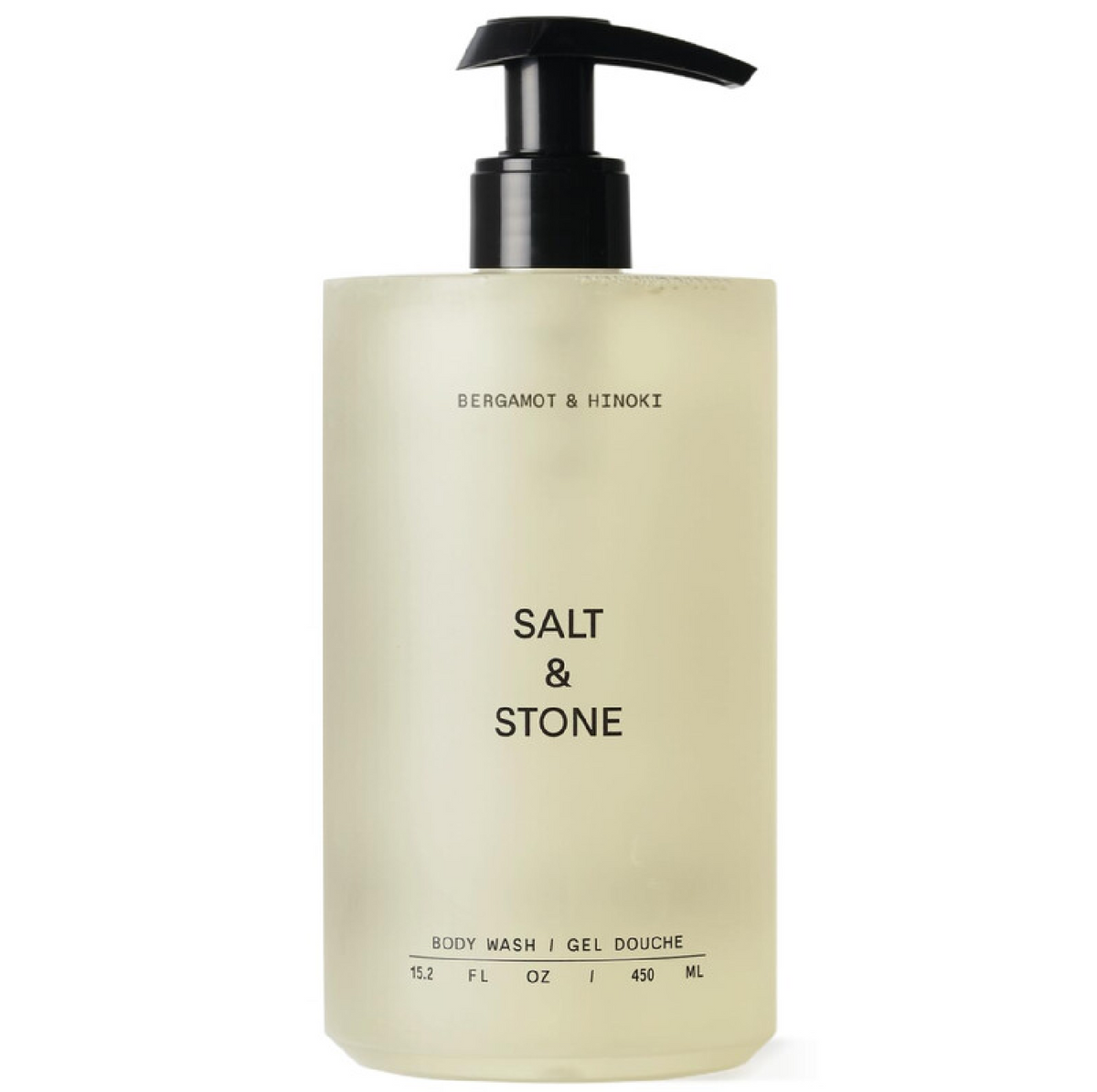 Salt & Stone Bergamot & Hinoki Body Wash – 15.2 oz / 450 mL