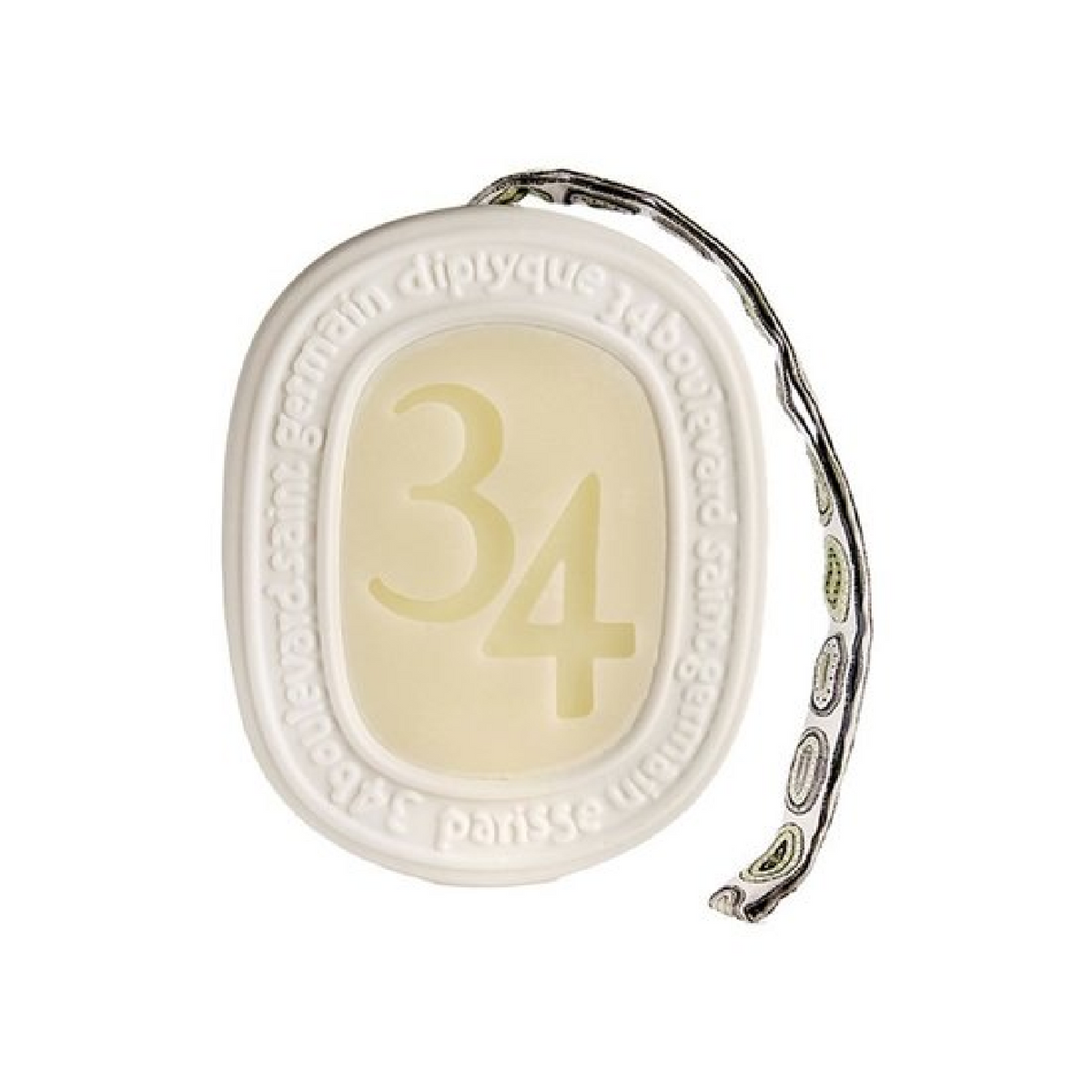 Diptyque 34 Boulevard Saint Germain Scented Oval