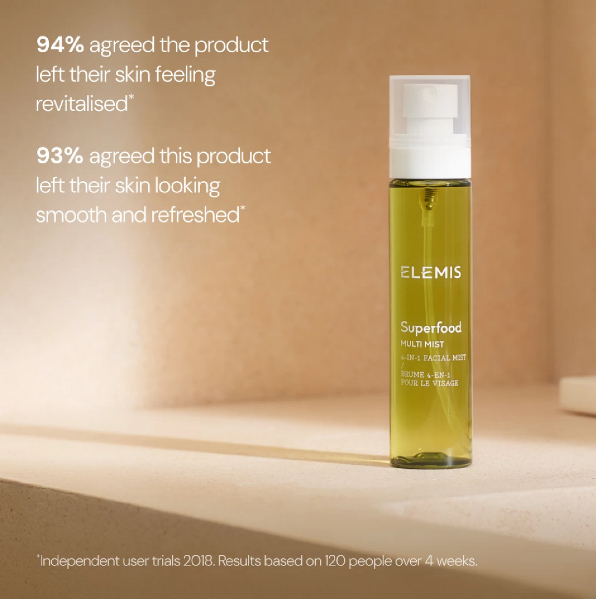 ELEMIS Superfood Multi Mist - 4-in-1 Facial Mist, 100 mL, alternate view