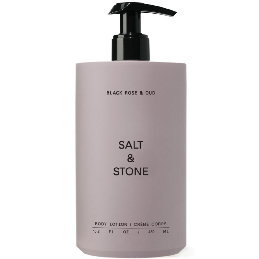 Salt & Stone Black Rose & Oud Body Lotion – 15.2 oz / 450 mL
