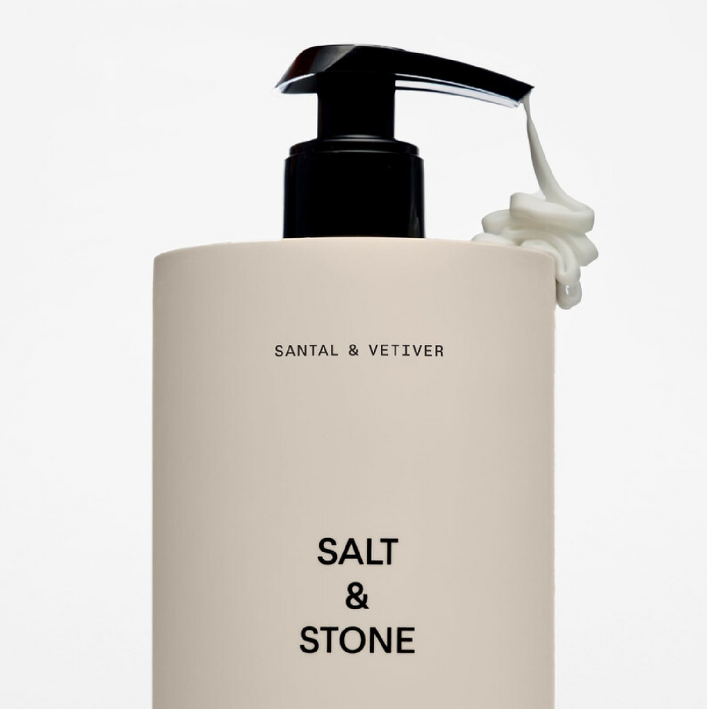 Salt & Stone Santal & Vetiver Body Lotion – 15.2 oz / 450 mL, image 5 of 5