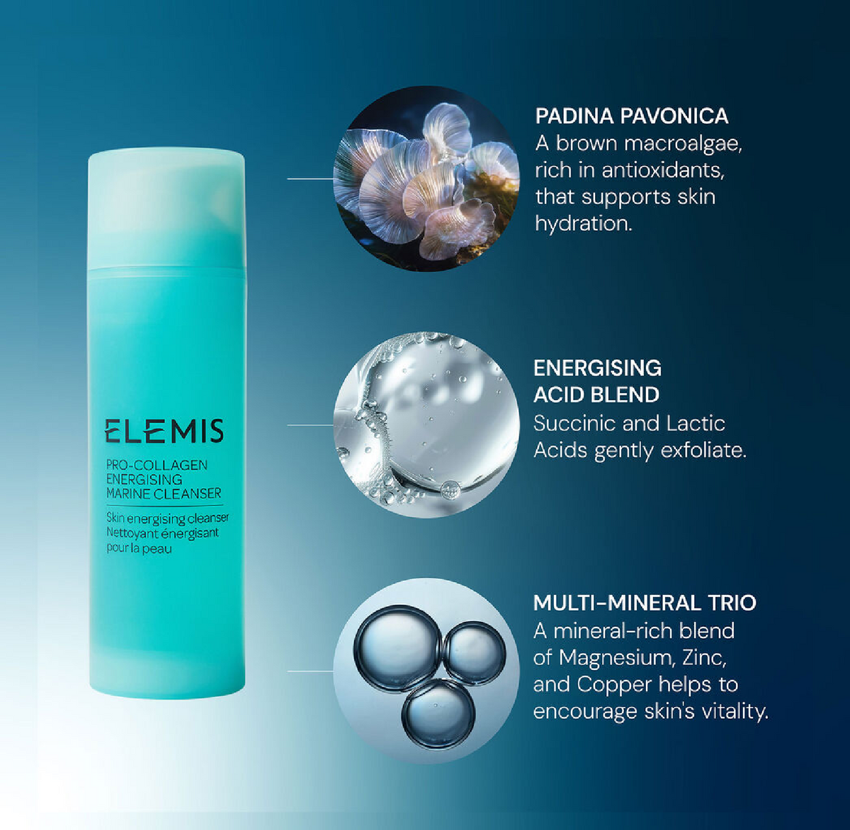 ELEMIS Pro-Collagen Energising Marine Cleanser, 150 mL, alternate view