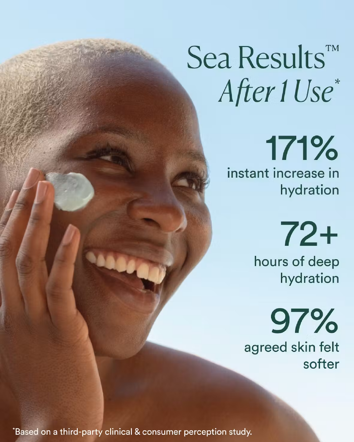 OSEA Osea Seabiotic Water Cream, 1.6 oz, alternate view
