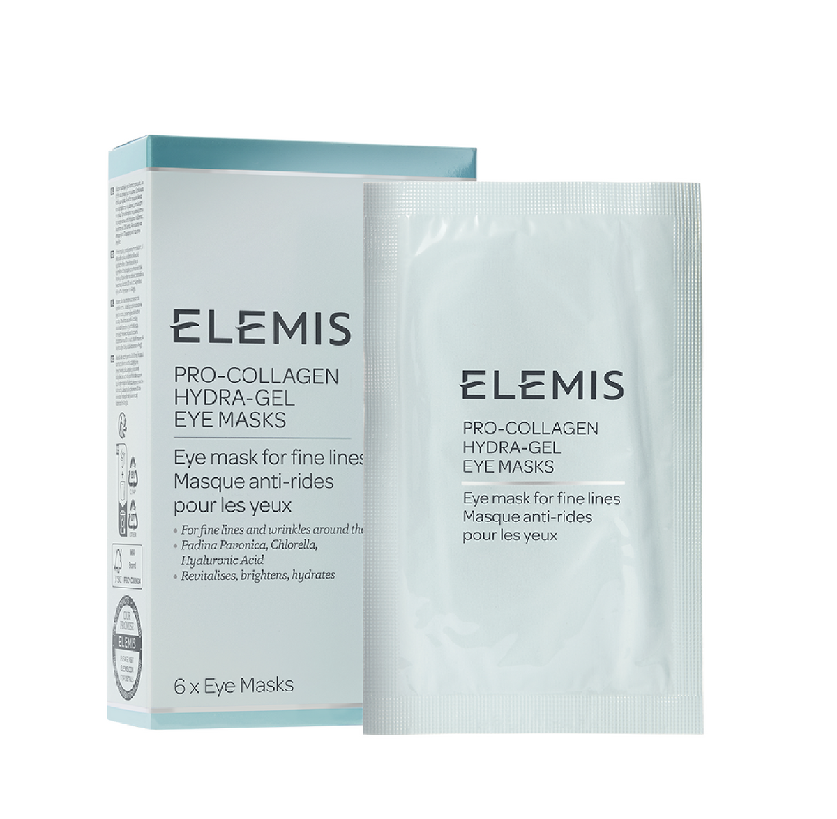 ELEMIS Pro-Collagen Hydra-Gel Eye Masks, pack of 6