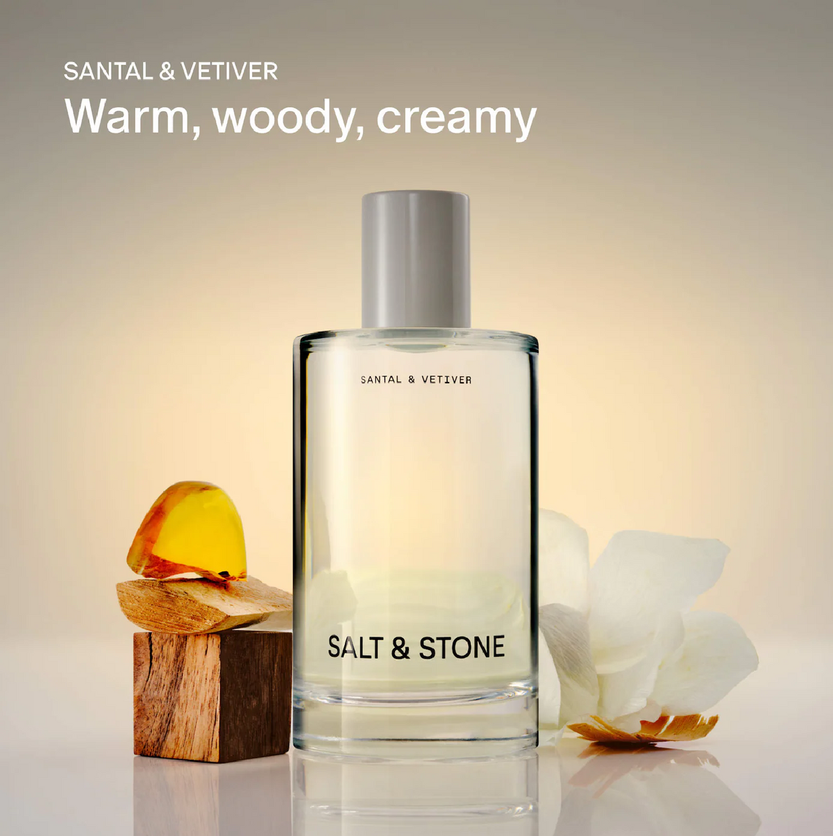 Salt & Stone Santal & Vetiver Body and Hair Fragrance Mist, image 2 of 5
