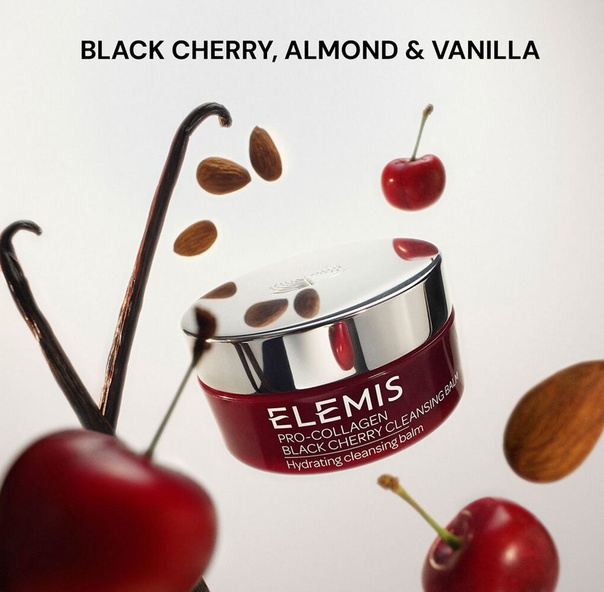 ELEMIS Pro-Collagen Black Cherry Cleansing Balm -Hydrating Cleansing Balm, 100 g, alternate view