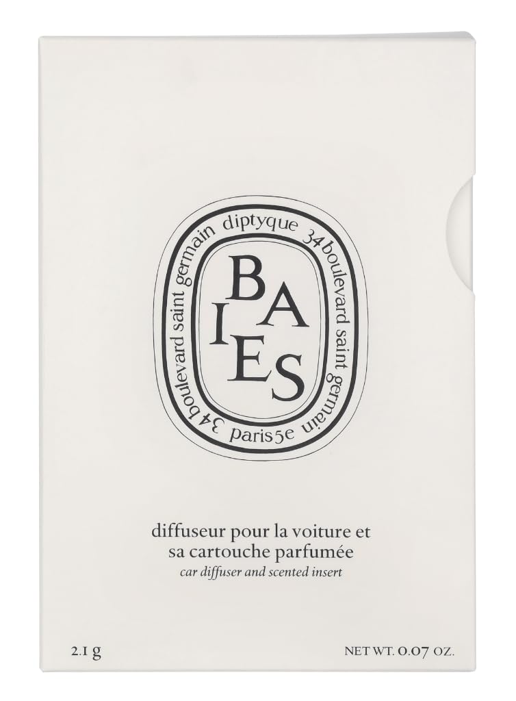Diptyque Car Diffuser and Scented Insert - Baies, image 3 of 3