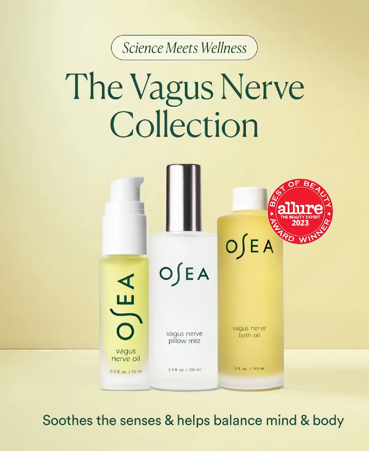 OSEA Osea Vagus Nerve Bath Oil, 5 oz, alternate view