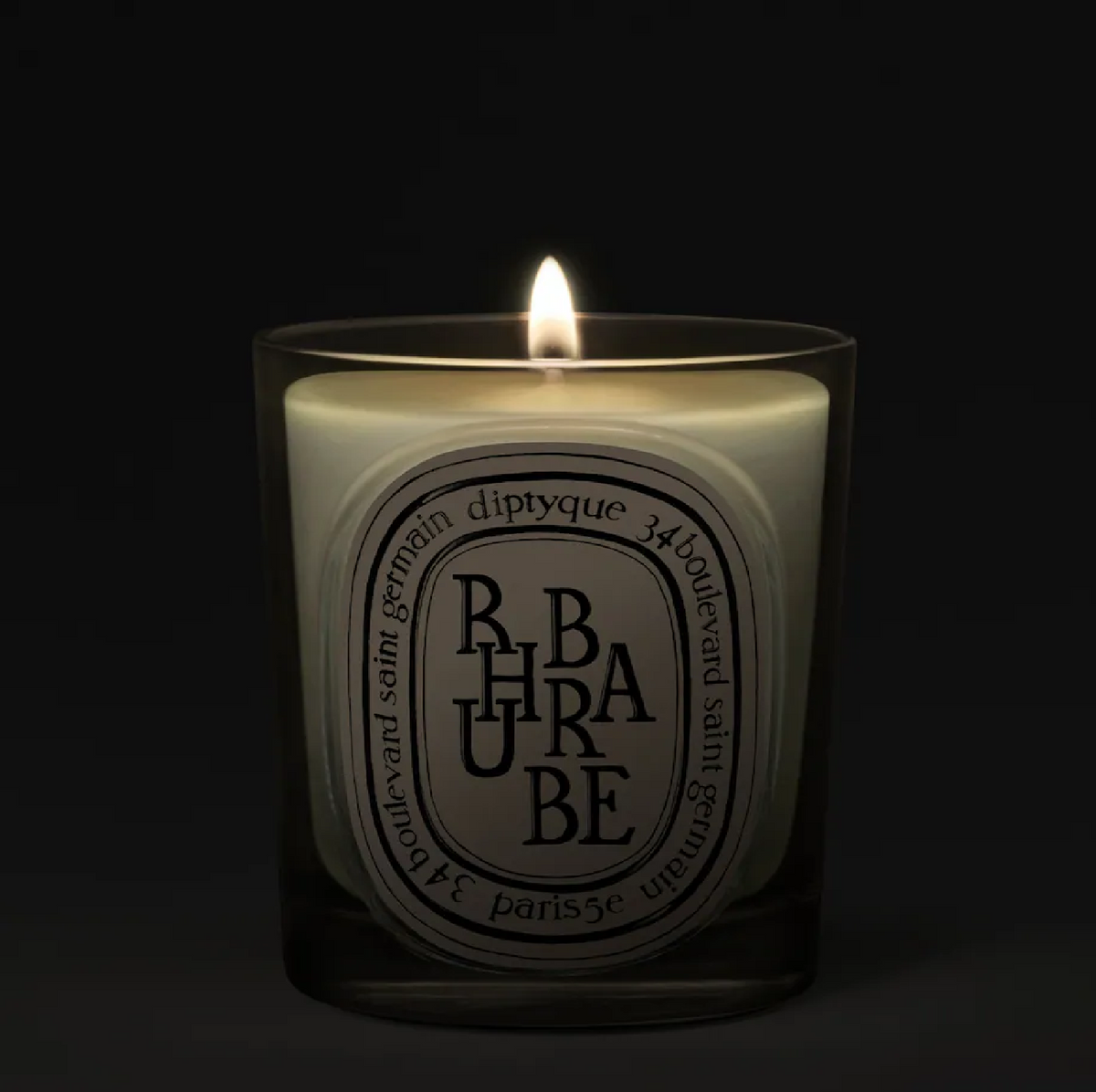 Diptyque Rhubarbe Classic Candle (190g), image 2 of 3