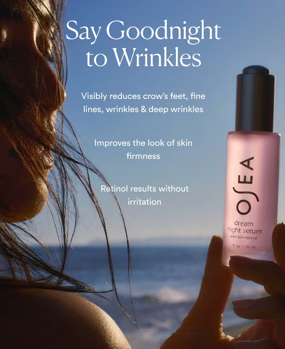 OSEA Osea Dream Night Serum with Bio-Retinol, 1 oz, alternate view