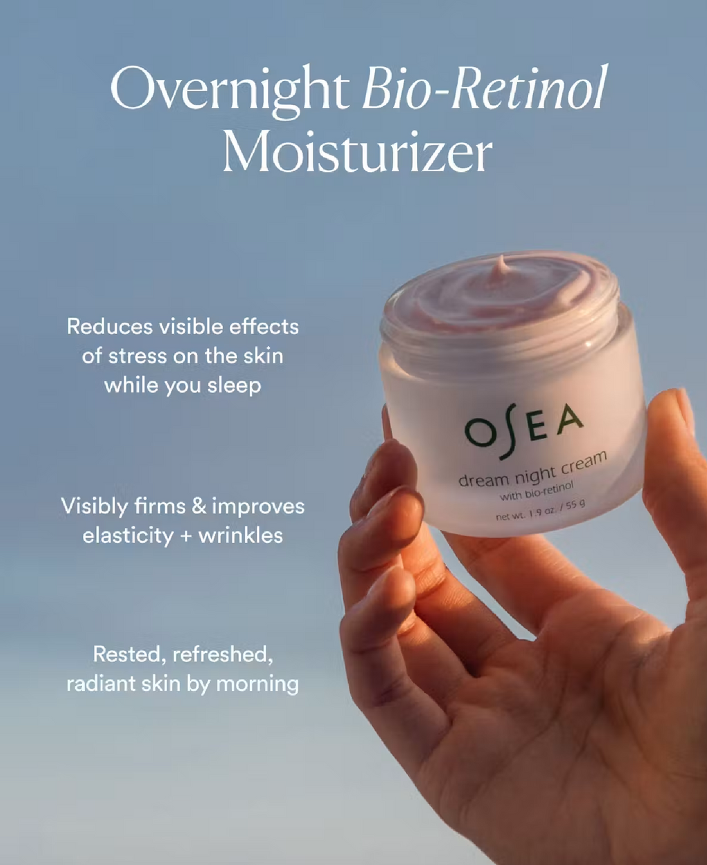 OSEA Osea Dream Night Cream with Bio-Retinol, 1.9 oz, alternate view