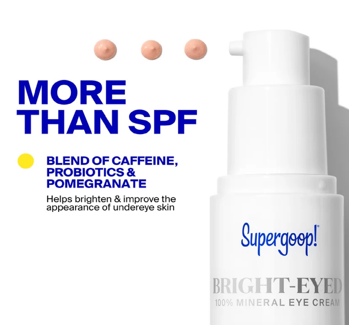 Supergoop! Bright-Eyed 100% Mineral Eye Cream SPF 40, image 2 of 4
