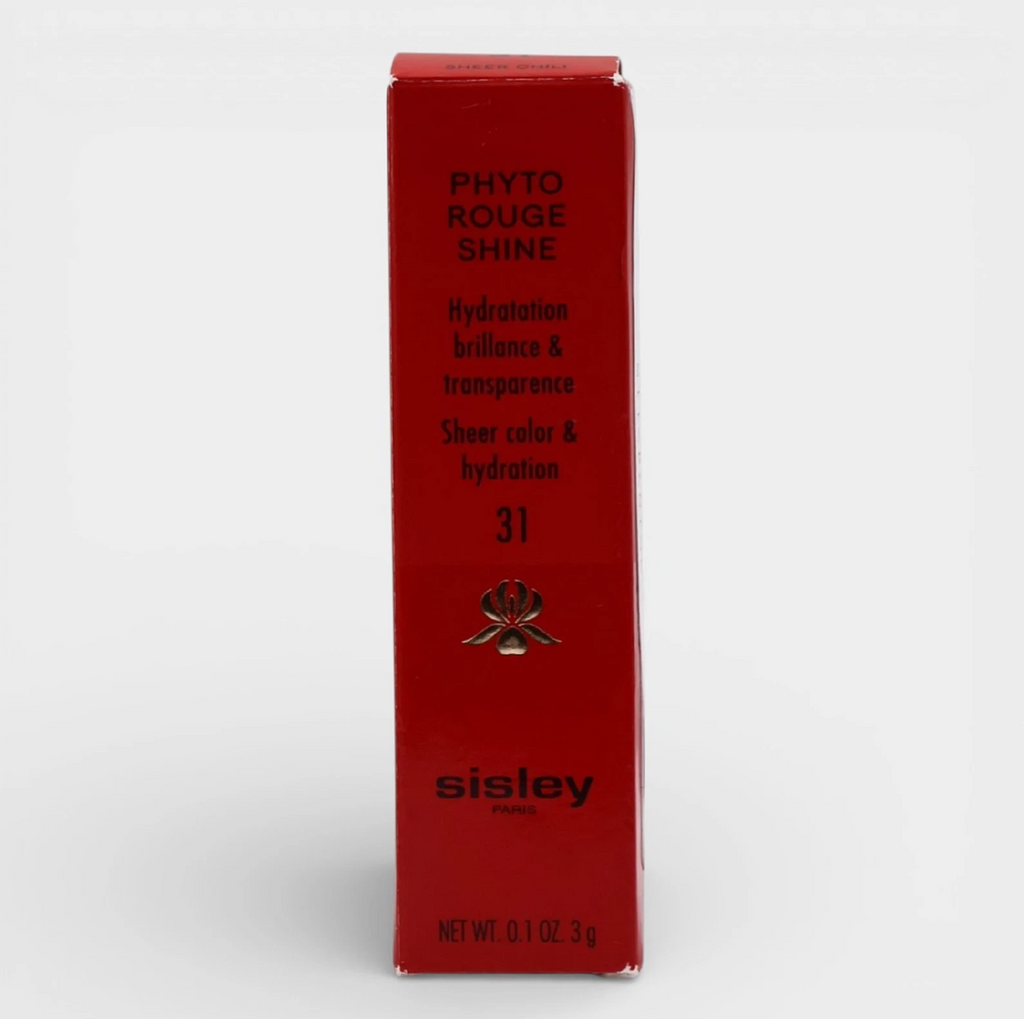 Sisley Phyto-Rouge Shine Lipstick 31 Sheer Chili, image 3 of 5
