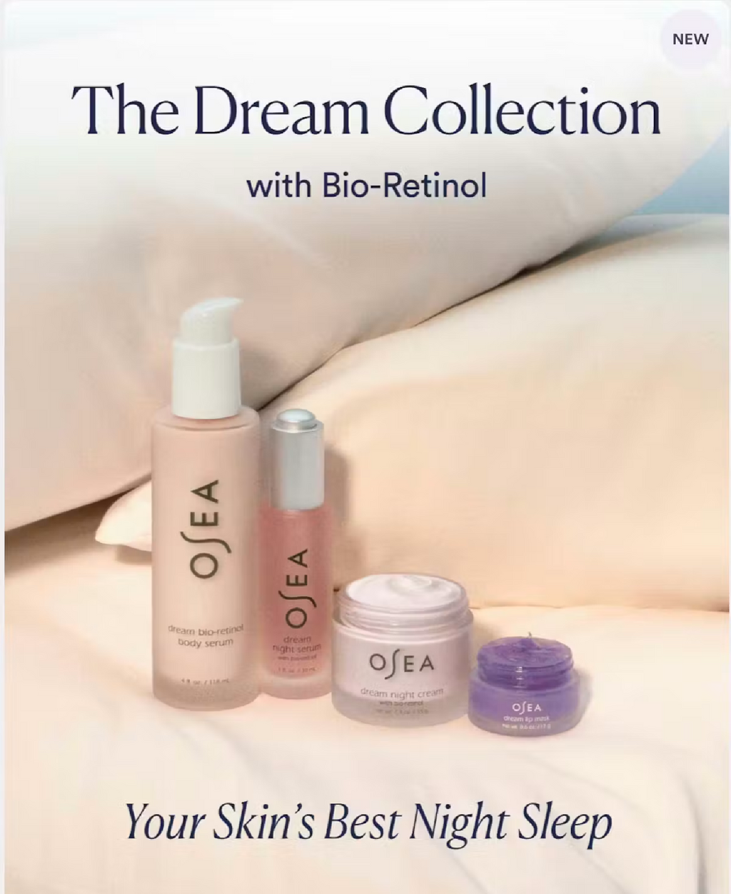 OSEA Osea Dream Night Cream with Bio-Retinol, 1.9 oz, alternate view