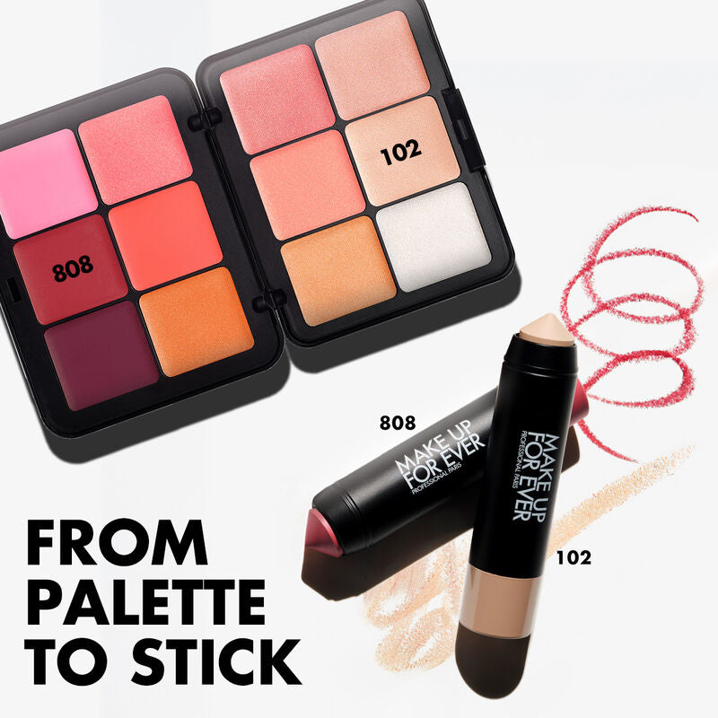 Make Up For Ever HD Skin Blush & Glow Palette, 0.88 oz / 25.2 g, alternate view