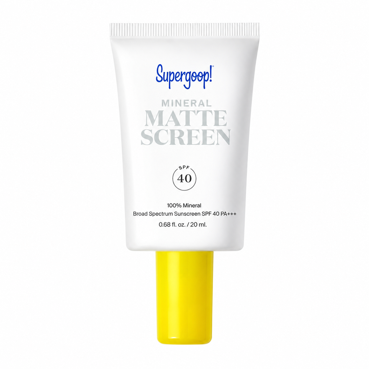 Supergoop! Mineral Mattescreen SPF 40 – 0.68 oz / 20 mL