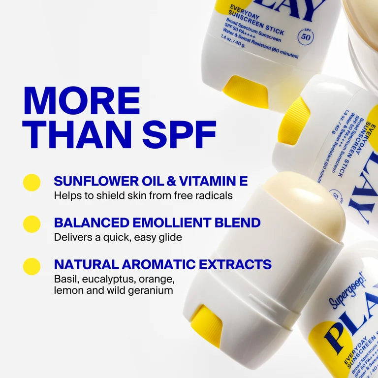 Supergoop! Play Everyday Sunscreen stick SPF 50, 1.4 oz / 40 g, alternate view