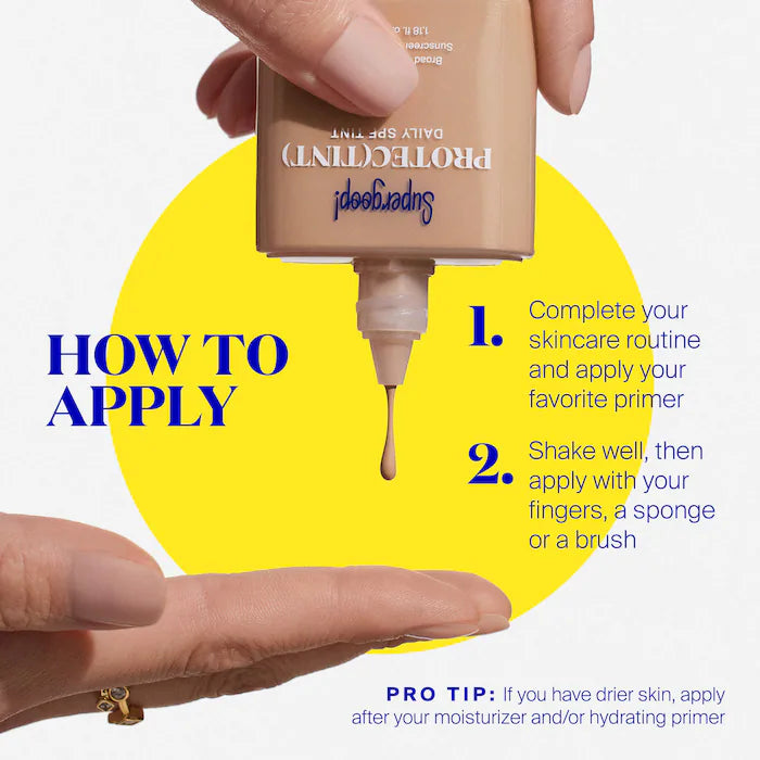 Supergoop! Protec(tint) Daily SPF Tint SPF 50 with Ectoin, 1.18 oz / 35 mL, alternate view