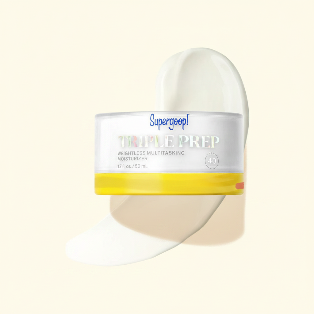 Supergoop Triple Prep Weightless Daily Moisturizer SPF 40 - original eu-morph illustration, for illustrative purposes