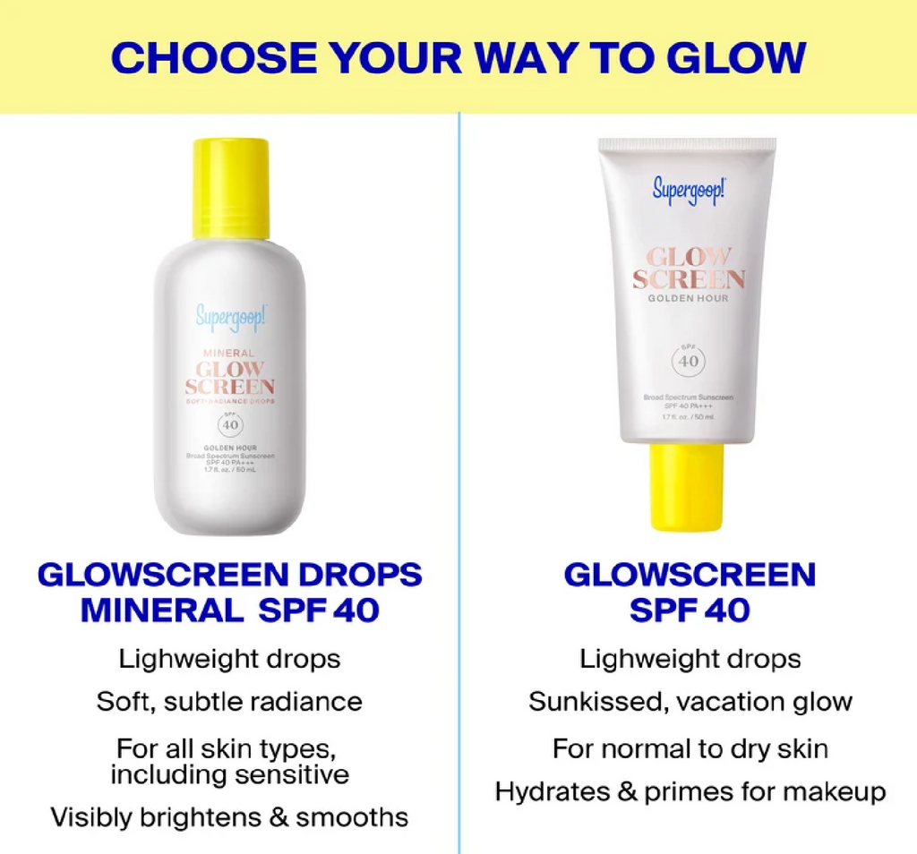 Supergoop! Mineral Glowscreen Drops SPF 40, Sunrise – 50 mL, image 5 of 7