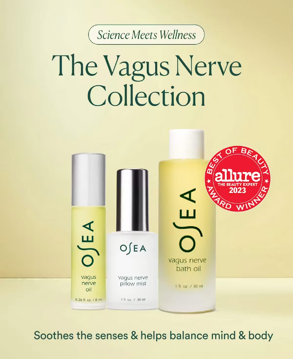 OSEA Osea Vagus Nerve Travel Set, 0.26 oz, alternate view