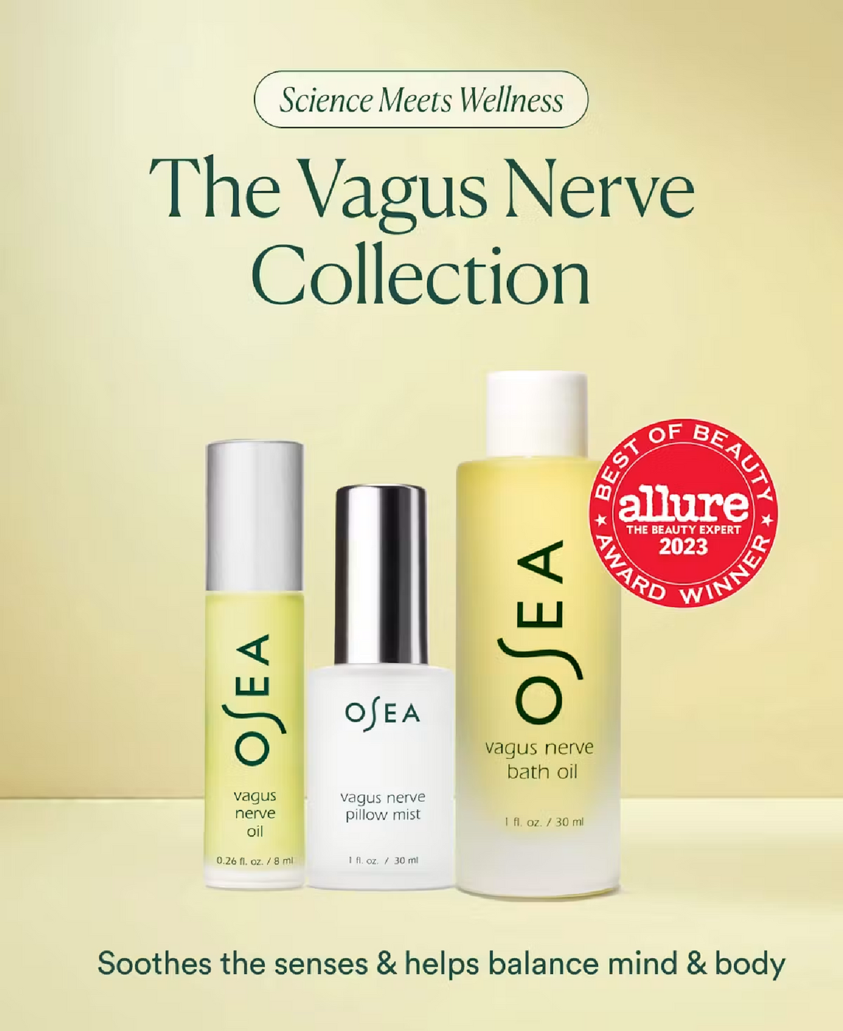 OSEA Osea Vagus Nerve Travel Set, 0.26 oz, alternate view