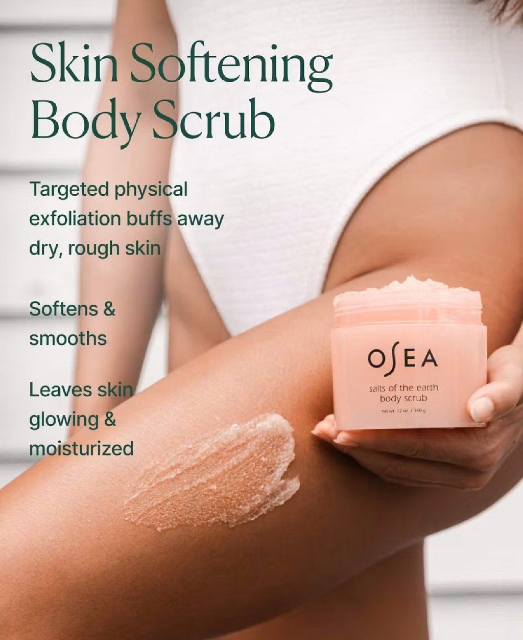 OSEA Osea Salts of the Earth Body Scrub, 12 oz, alternate view